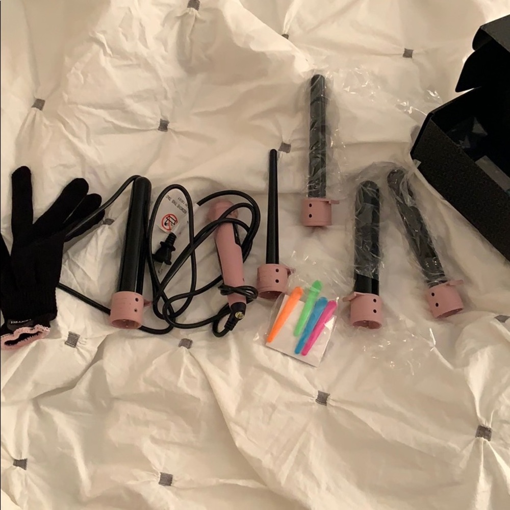 Curling wand